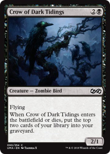 Crow of Dark Tidings - Ultimate Masters - English - NM - MTG