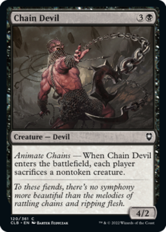 Chain Devil - Battle for Baldur's Gate - English - NM - MTG