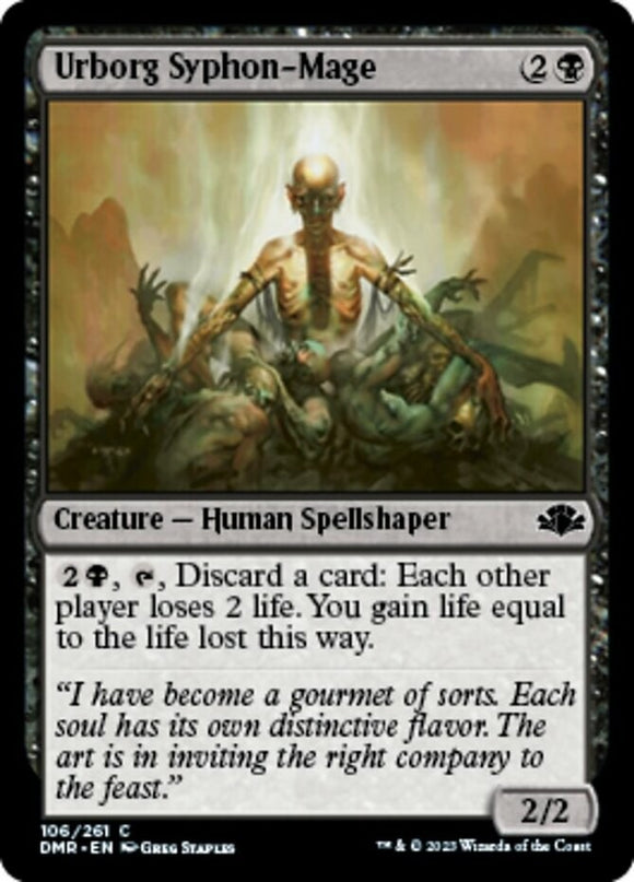 Urborg Syphon-Mage - Dominaria Remastered - English - NM - MTG