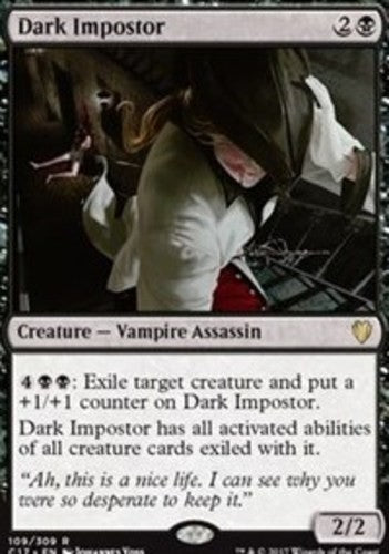 Dark Impostor - Commander 2017 - English - NM - MTG