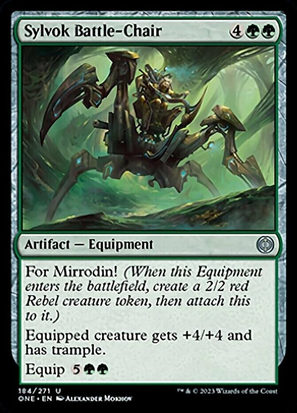 Sylvok Battle-Chair - Phyrexia: All Will Be One - English - NM - MTG