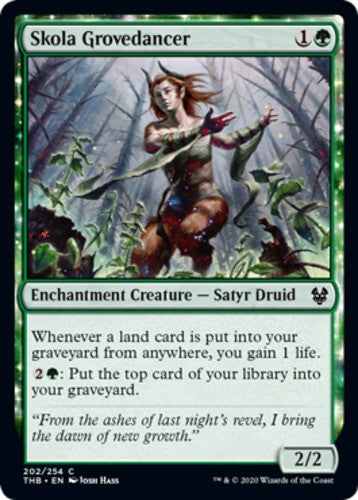 Skola Grovedancer - Theros Beyond Death - English - NM - MTG