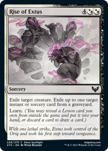 Rise of Extus - Strixhaven: School of Mages - English - NM - MTG