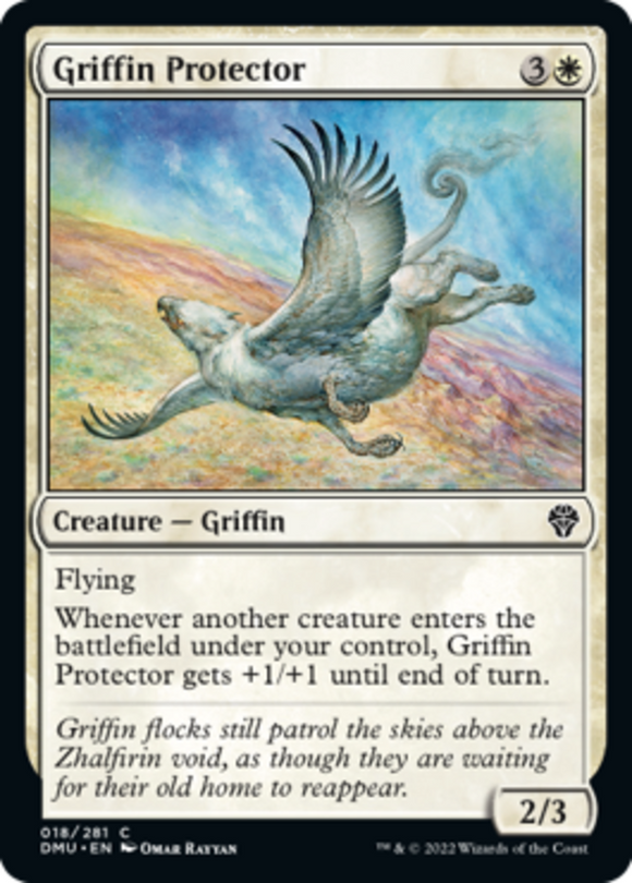 Griffin Protector - Dominaria United - English - NM - MTG