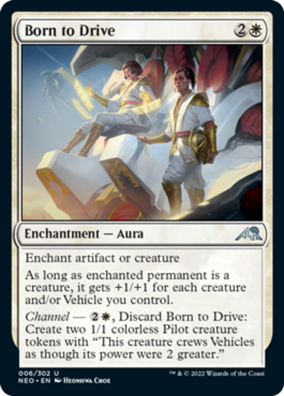 Born to Drive - Kamigawa: Neon Dynasty - English - NM - MTG