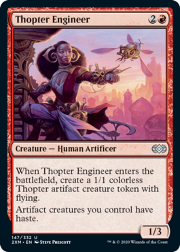 Thopter Engineer - Double Masters - English - NM - MTG
