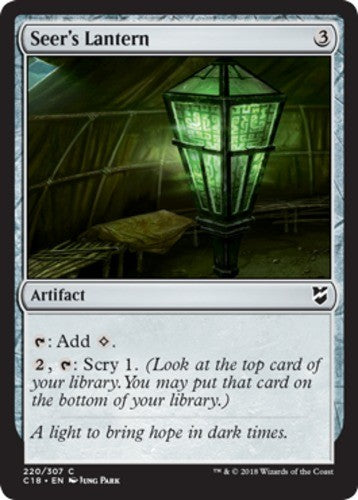 Seer's Lantern - Commander 2018 - English - NM - MTG