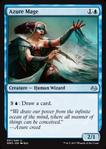 Azure Mage - Modern Masters 2017 - English - NM - MTG