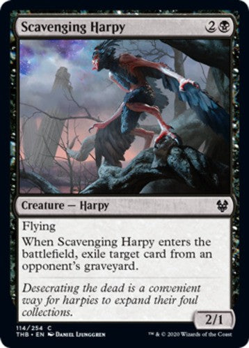 Scavenging Harpy - Theros Beyond Death - English - NM - MTG