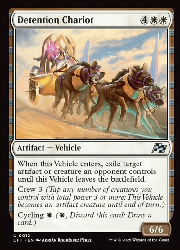 Detention Chariot - Aetherdrift - English - NM - MTG