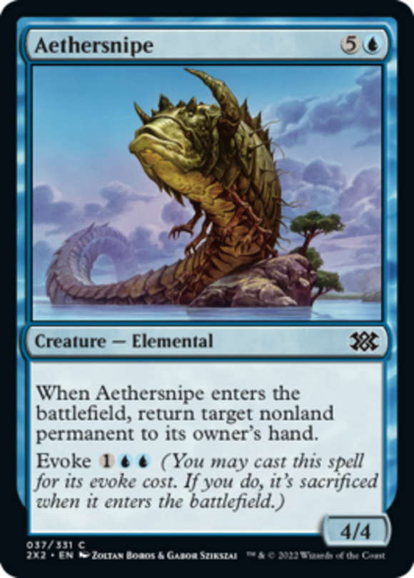 Aethersnipe - Double Masters 2022 - English - NM - MTG