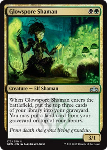 Glowspore Shaman - Guilds of Ravnica - English - NM - MTG