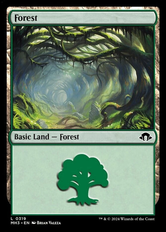 Forest (0319) - Modern Horizons 3 - English - NM - MTG