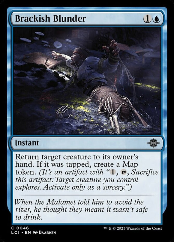 Brackish Blunder - Lost Caverns of Ixalan - English - NM - MTG