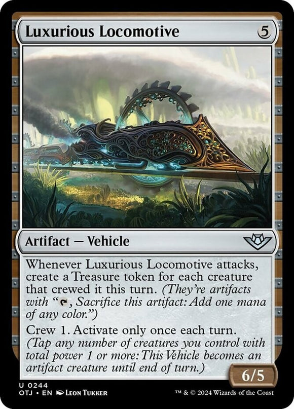 Luxurious Locomotive - Outlaws of Thunder Junction - English - NM - MTG