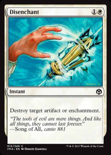 Disenchant - Iconic Masters - English - NM - MTG
