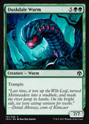 Duskdale Wurm - Iconic Masters - English - NM - MTG