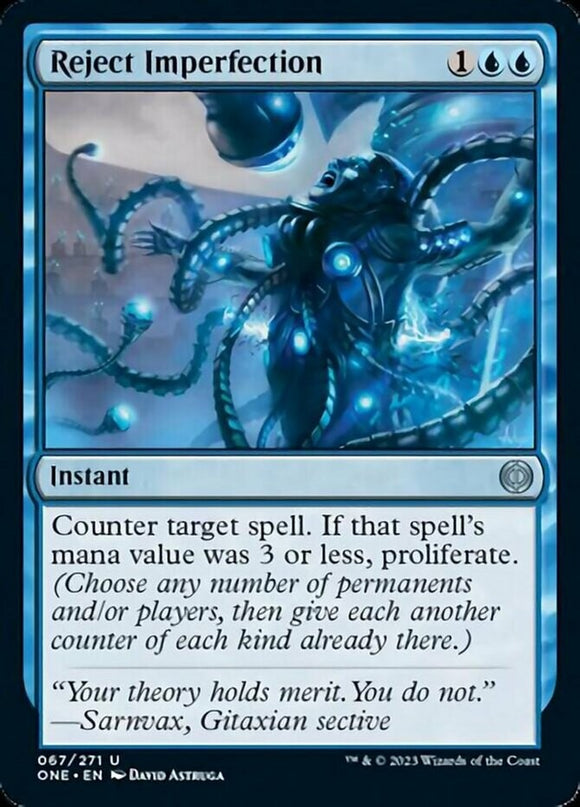 Reject Imperfection - Phyrexia: All Will Be One - English - NM - MTG