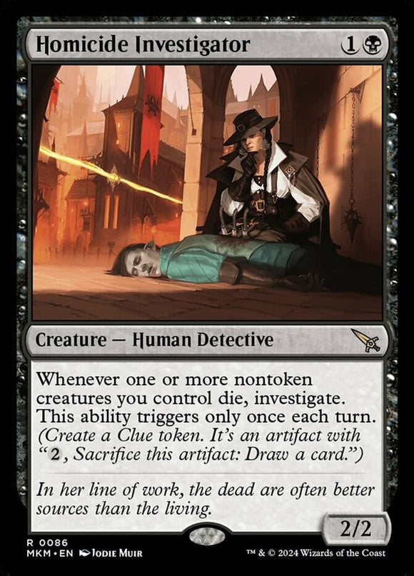 Homicide Investigator - Murders at Karlov Manor - English - NM - MTG