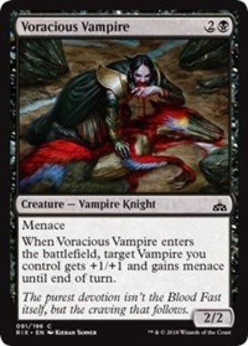 Voracious Vampire - Rivals of Ixalan - English - NM - MTG