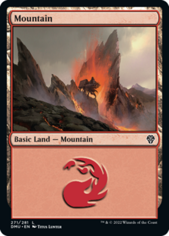 Mountain (271) - Dominaria United - English - NM - MTG