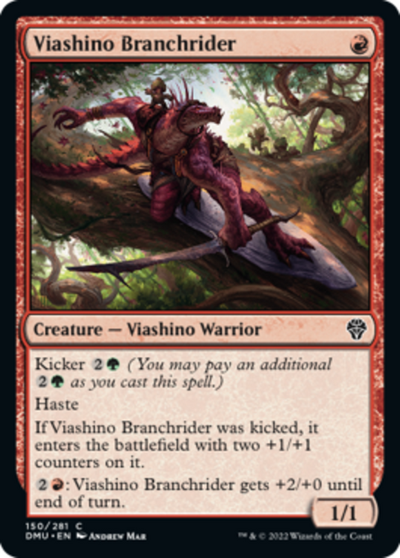 Viashino Branchrider - Dominaria United - English - NM - MTG