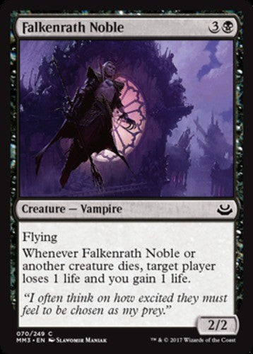 Falkenrath Noble - Modern Masters 2017 - English - NM - MTG