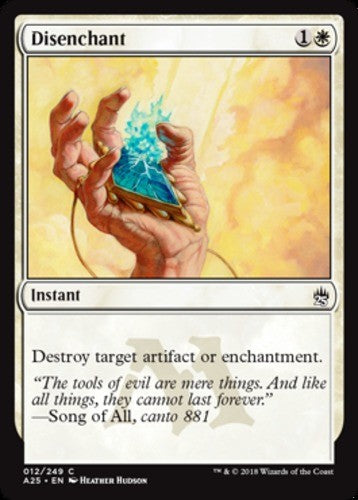 Disenchant - Masters 25 - English - NM - MTG