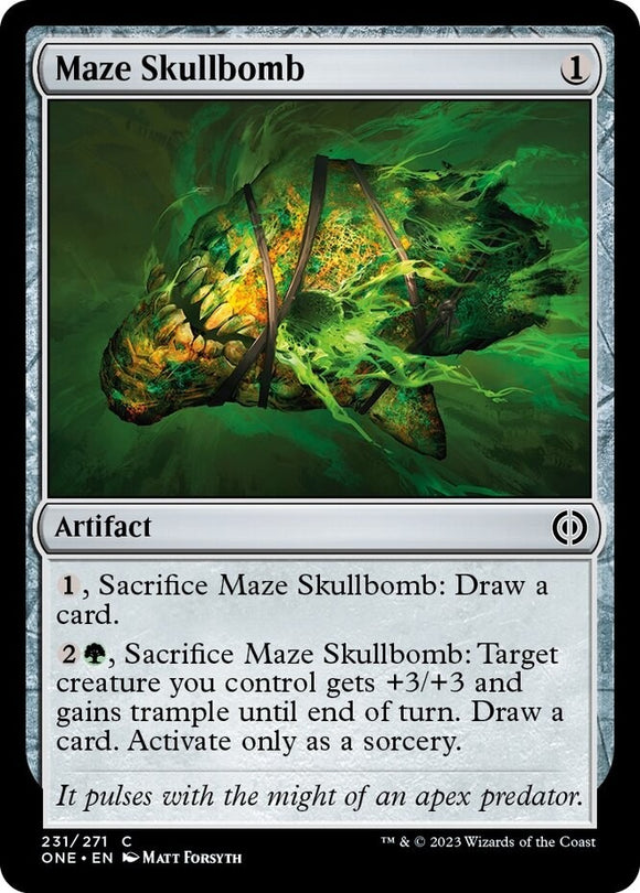 Maze Skullbomb - Phyrexia: All Will Be One - English - NM - MTG