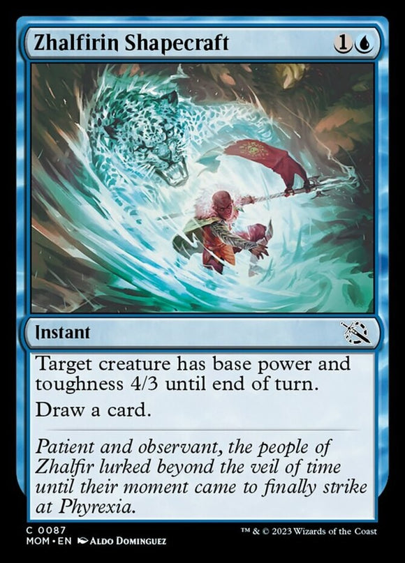 Zhalfirin Shapecraft - March of the Machines - English - NM - MTG