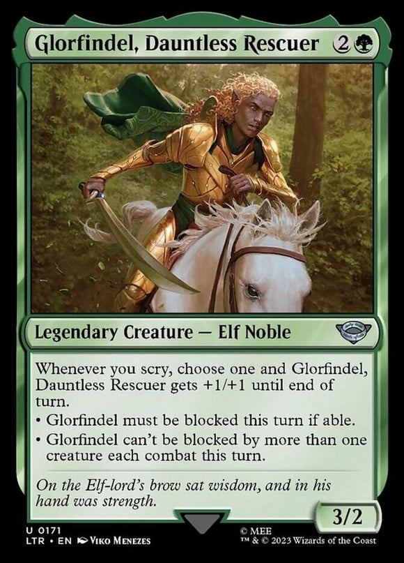 Glorfindel, Dauntless Rescuer - Lord of the Rings - English - NM - MTG