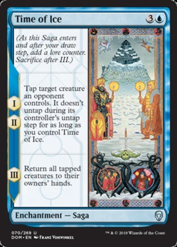 Time of Ice - Dominaria - English - NM - MTG