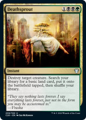 Deathsprout - Commander 2020 - English - NM - MTG