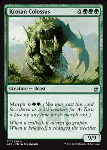 Krosan Colossus - Masters 25 - English - NM - MTG
