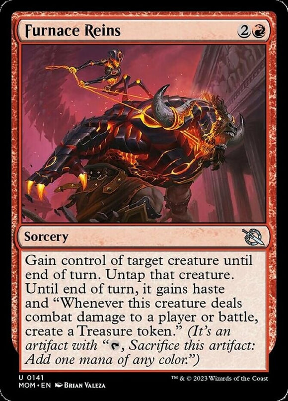 Furnace Reins - March of the Machines - English - NM - MTG