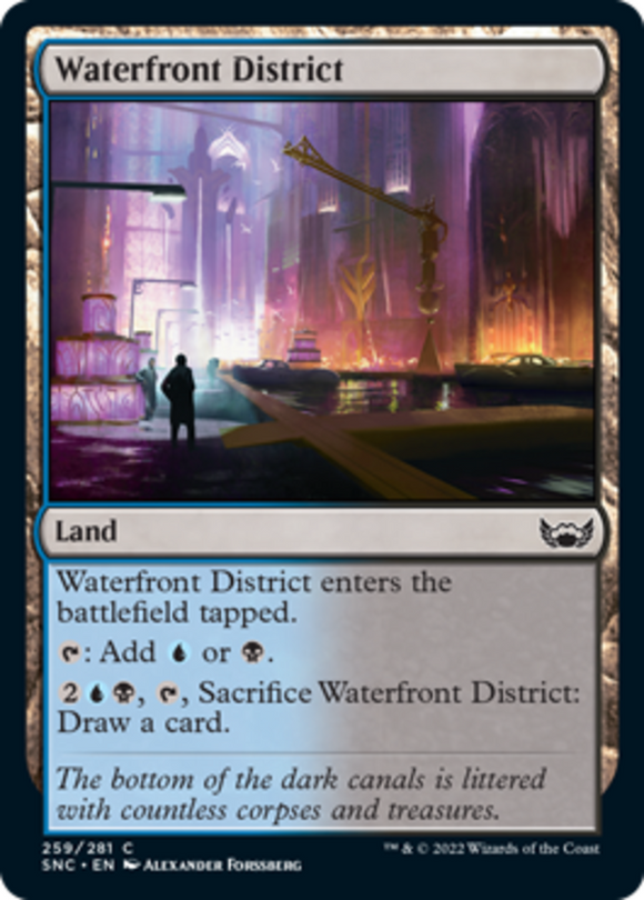 Waterfront District - Streets of New Capenna - English - NM - MTG
