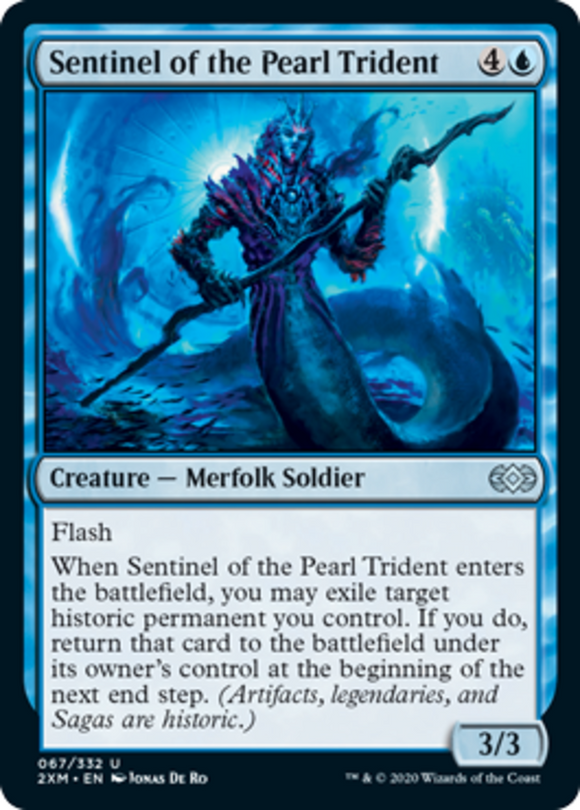 Sentinel of the Pearl Trident - Double Masters - English - NM - MTG