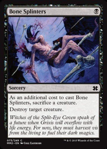 Bone Splinters - Modern Masters 2015 - English - NM - MTG