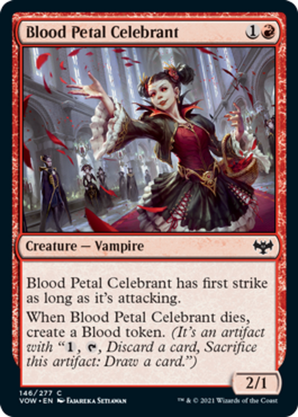 Blood Petal Celebrant - Innistrad: Crimson Vow - English - NM - MTG