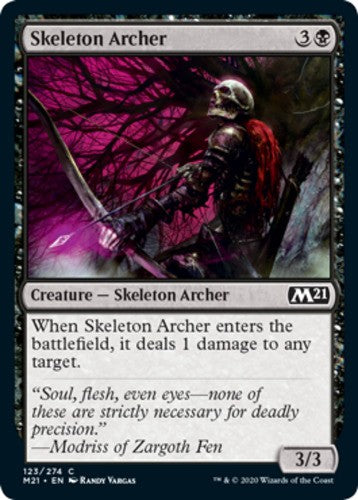 Skeleton Archer - Core Set 2021 (M21) - English - NM - MTG
