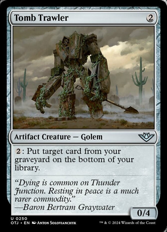 Tomb Trawler - Outlaws of Thunder Junction - English - NM - MTG