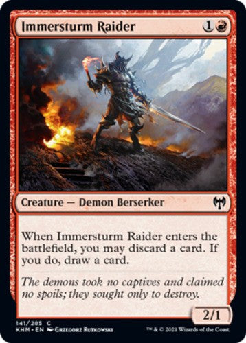 Immersturm Raider - Kaldheim - English - NM - MTG