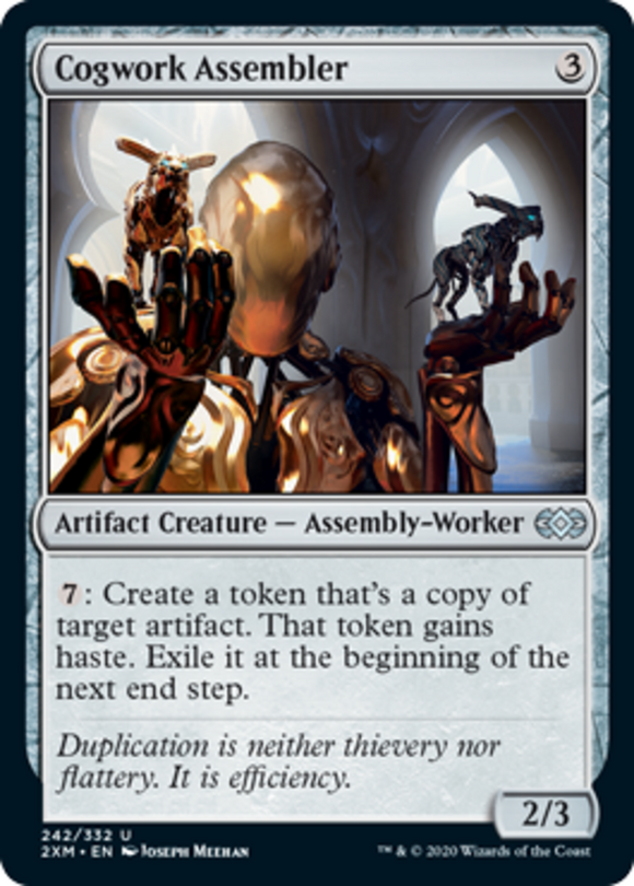 Cogwork Assembler - Double Masters - English - NM - MTG