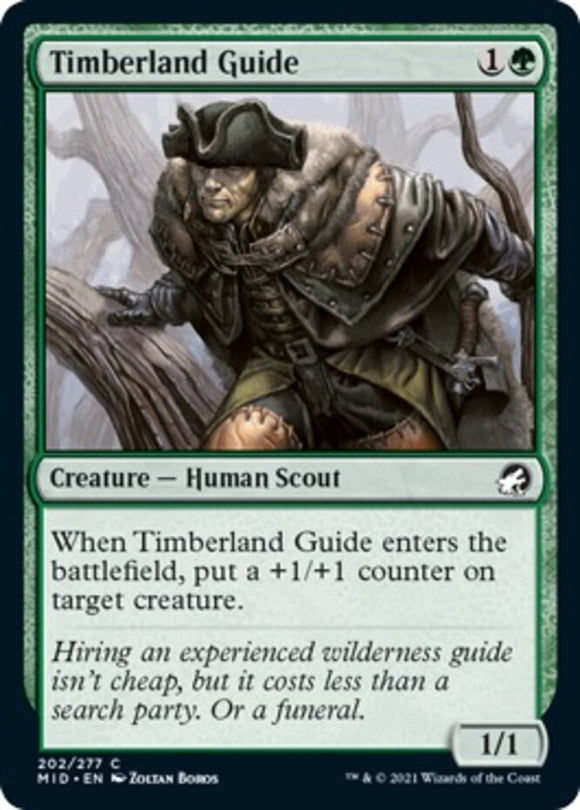 Timberland Guide - Innistrad: Midnight Hunt - English - NM - MTG