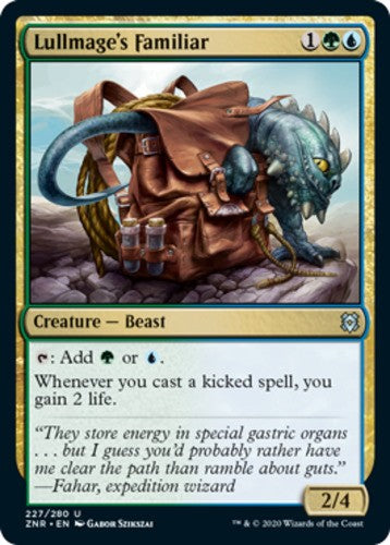 Lullmage's Familiar - Zendikar Rising - English - NM - MTG