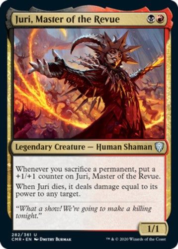 Juri, Master of the Revue - Commander Legends - English - NM - MTG