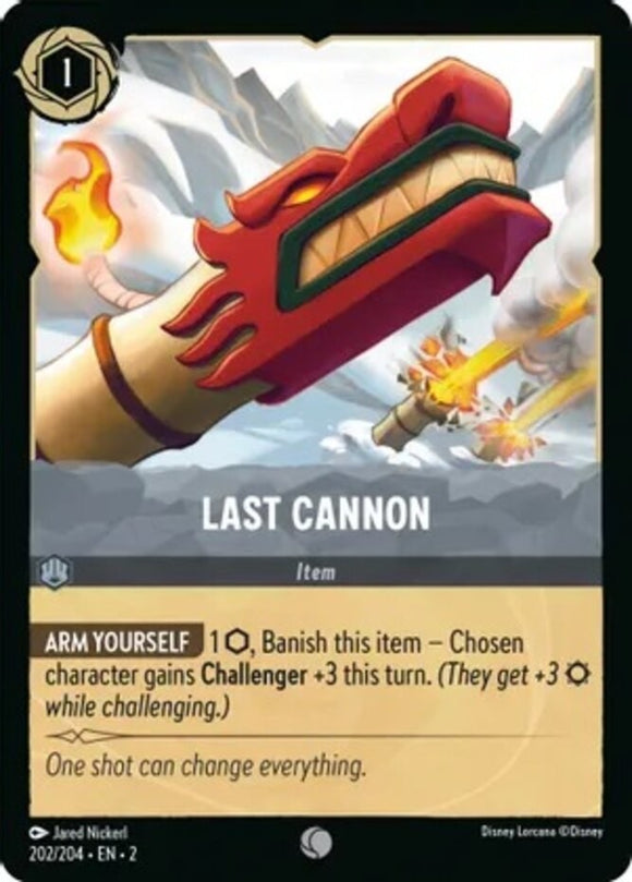 Last Cannon - 202/204 - Common - Rise of the Floodborn NM