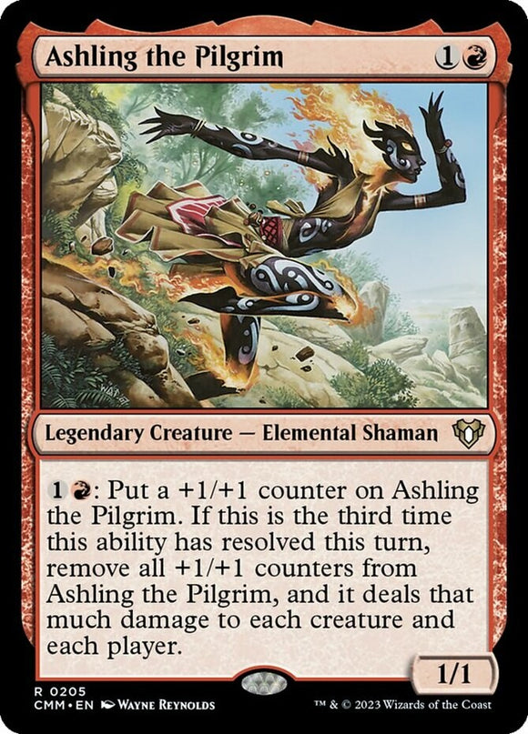 Ashling the Pilgrim - Commander Masters - English - NM - MTG