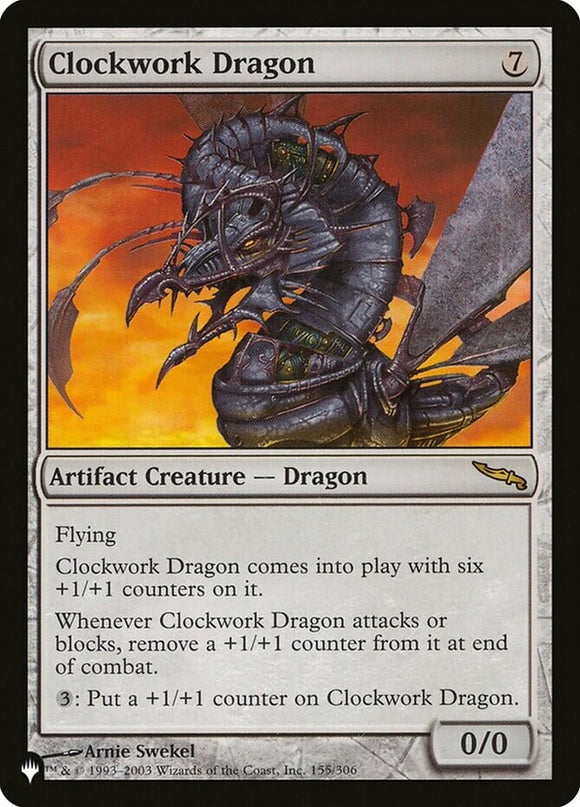 Clockwork Dragon - The List - The List - English - NM - MTG