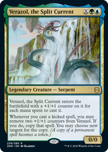 Verazol, the Split Current - Zendikar Rising - English - NM - MTG